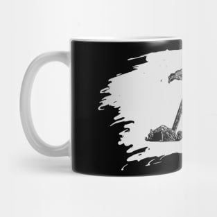 Gothic letter A – Alphabet typography Mug